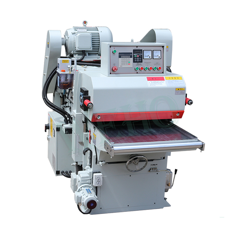 Woodworking factory double sides thickness planer machine for wood
