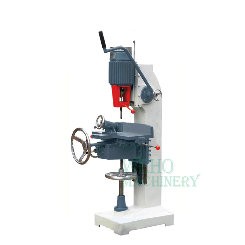 Solid square wood hole drilling machine for furniture