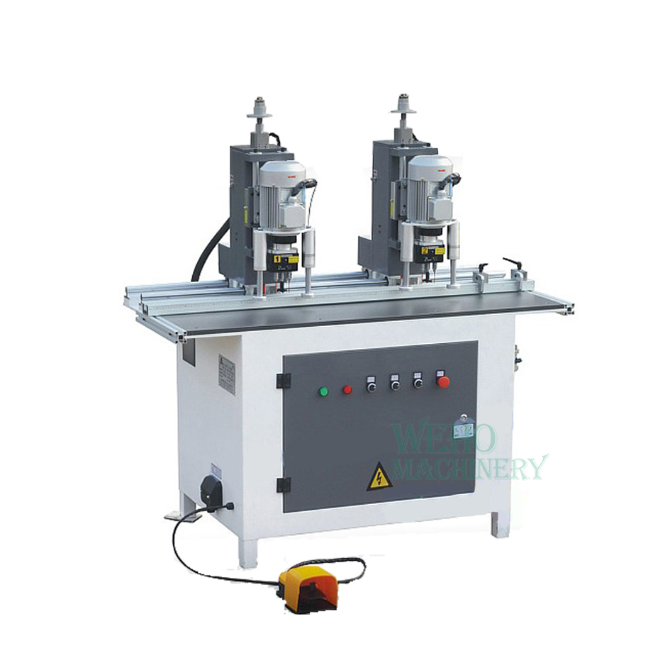 2 heads hinge drilling machine for wood manufacturer MWZ7231A