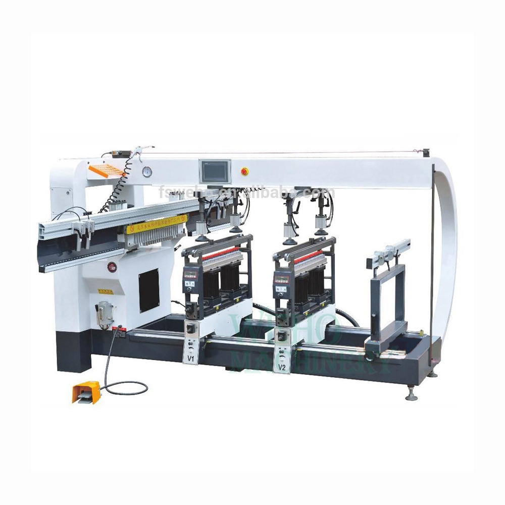 Three-row factory direct sale multi spindles boring machine for carpenter furniture design