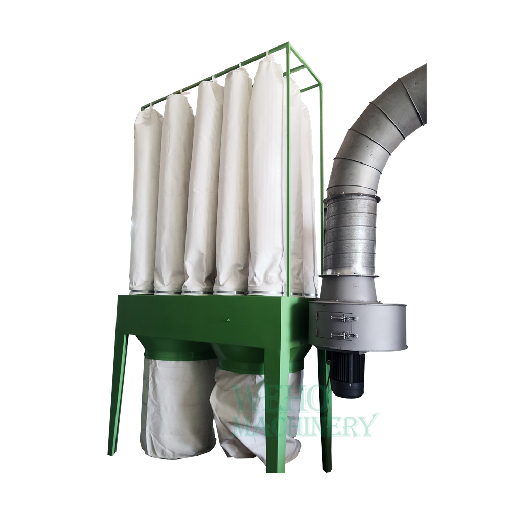 Woodworking cyclone dust collector machine