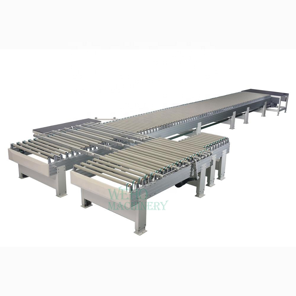 Ilder roller belt return transport conveyor system working line used to large scale processing and carriage