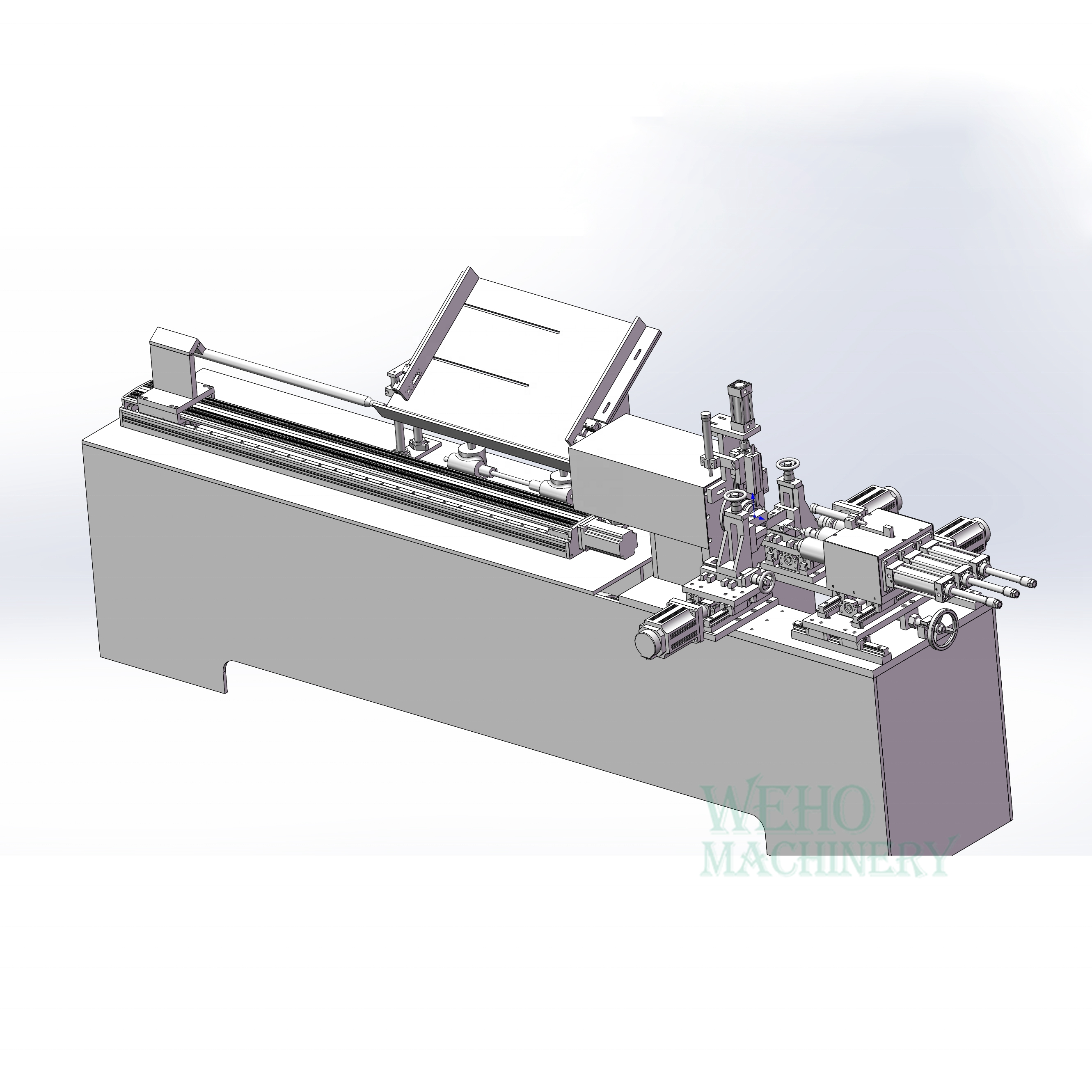 CNC wood 4 axis turning lathe manufactures cutting spinlde moulder machine | Wood Lathe