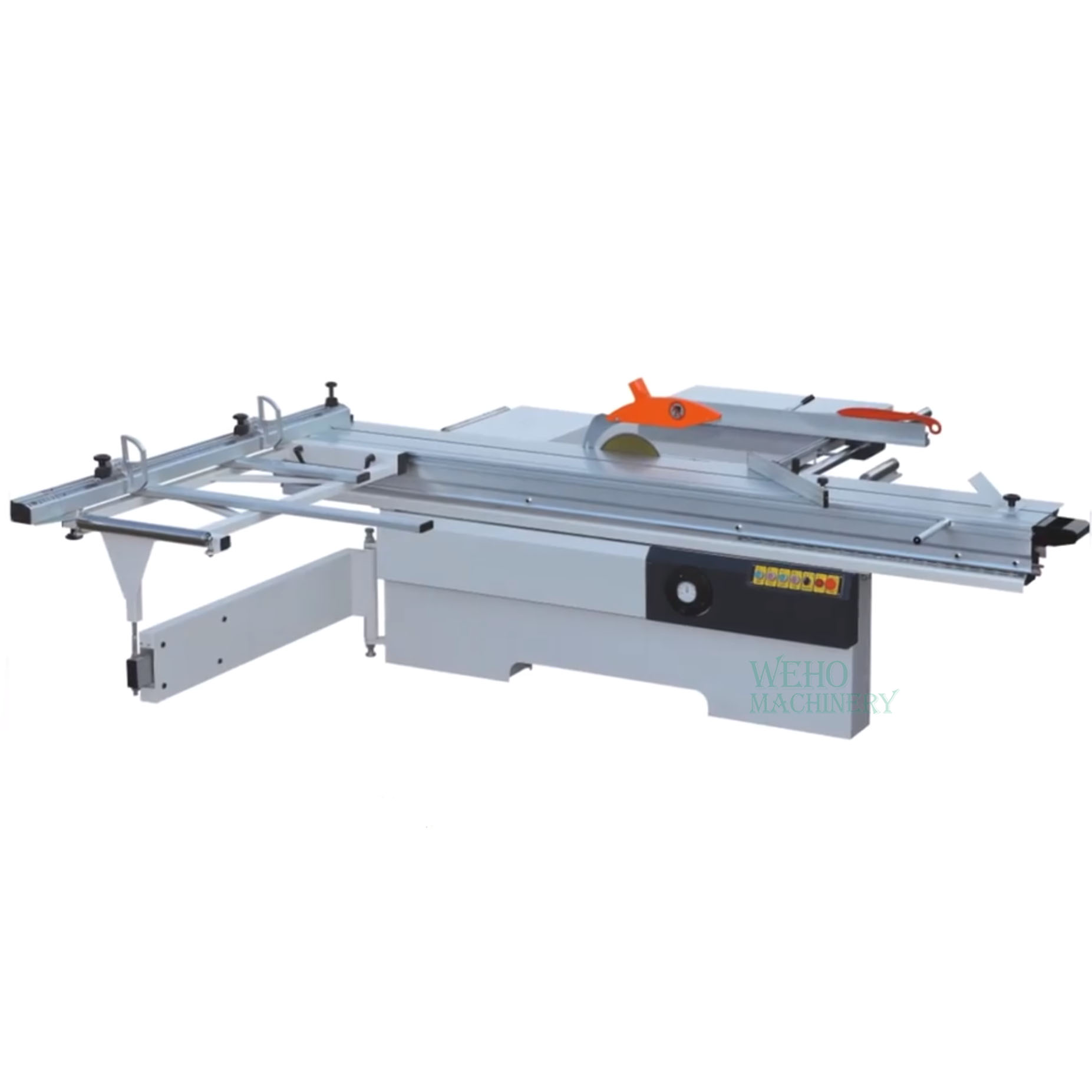 Wood cutting machine precision sliding table panel saw