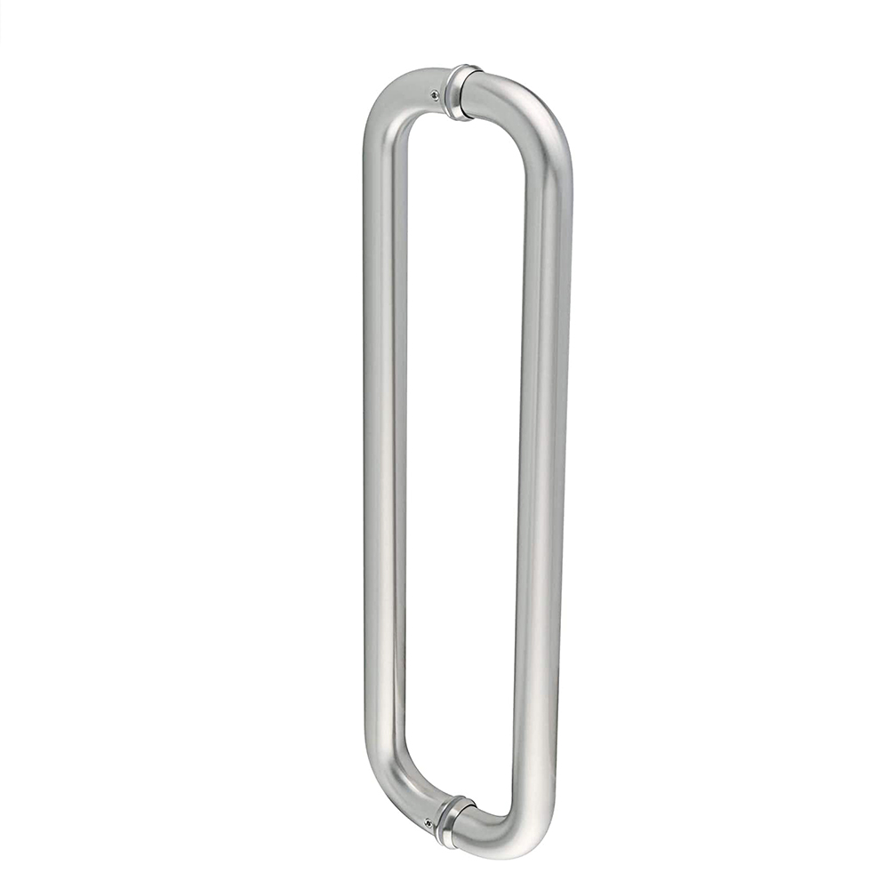 Glass Shower Door Handle, Tubular Back To Back Pull Handle Bar For Shower Bathroom Doors, SUS304 Stainless Steel Shower Room Hardware