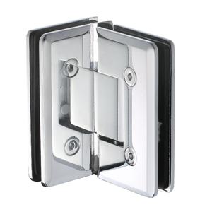  Heavy Duty Glass to Glass 90 Degree Shower Hinges L-5115