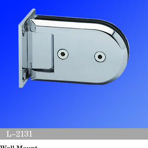 Standard Duty Shower Hinges Wall To Glass 90 Degree Full Back Plate Shower Door Hinge L-2131