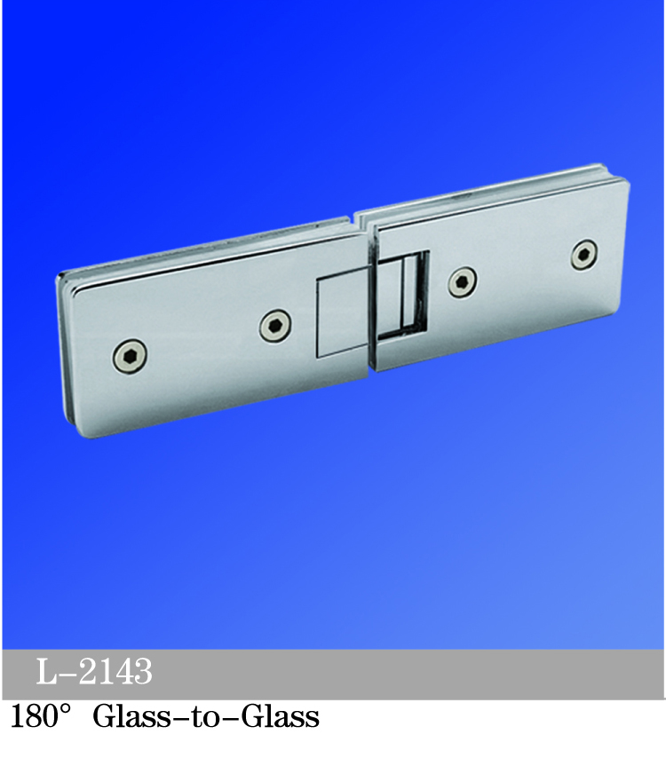 Standard Duty Shower Hinges Glass To Glass 180 Degree Glass Hinge Supplier China Manufacturer L-2143