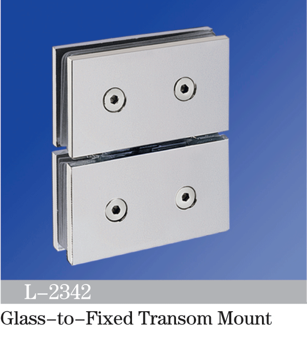 Pivot Shower  Hinges Glass To Fixed Transom Mount Bathroom Glass Door Hinge Shower Hardware L-2342