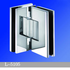 Standard Duty Shower Hinges With Covers For Glass Shower Room L-5105