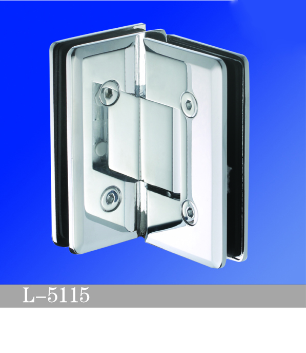Heavy Duty Shower Hinges Glass To Glass For Glass Bathroom Door 90 Degree
