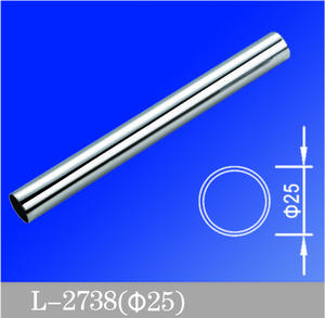 Brass Round Style Shower Support Bars Accessories 25MM Diameter Shower Bar