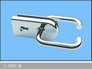 Glass Door Locks With Level Handles Hot Selling Glass Door Lock L-3261B