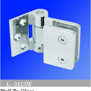 Standard Duty Shower Hinges Wall To Glass Shower Hinge L-2413W