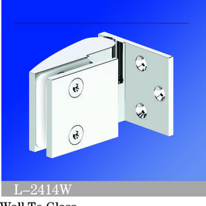 Standard Duty Shower Hinges Wall to Glass Shower Hinge L-2414W