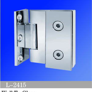 Standard Duty Shower Hinges Wall to Glass Shower Hinge L-2415
