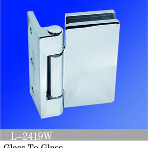 Standard Duty Shower Hinges Glass To Glass Shower  Hinge L-2419W