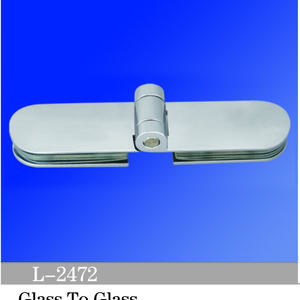 Standard Duty Shower Hinges Glass To Glass Shower  Hinge L-2472