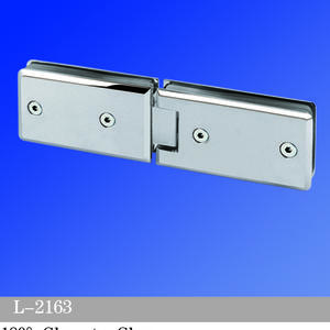 Standard Duty Shower Hinges 180° Glass-to-Glass L-2163