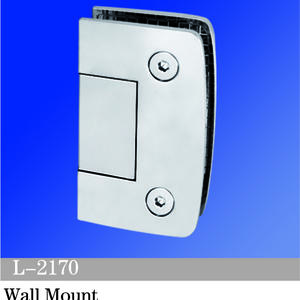 Standard Duty Shower Hinges Wall Mount Door Hinge Bathroom Accessories L-2170