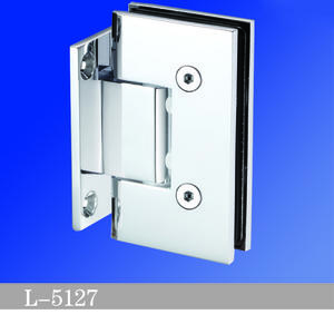 Heavy Duty Shower Hinges Wall Mount For Glass Shower Door 90 Degree L-5127