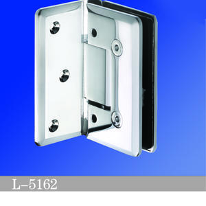 Adjustable Heavy Duty Shower Hinges Wall Mount For Glass Shower Door 90 Degree L-5162