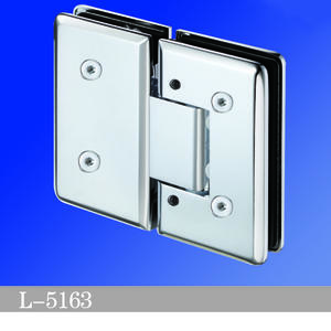 Adjustable Heavy Duty Shower Hinges Wall Mount For Glass Shower Door 90 Degree L-5163