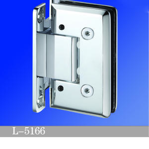 Adjustable Heavy Duty Shower Hinges Wall Mount For Glass Shower Door 90 Degree L-5166