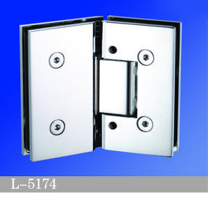 Adjustable Heavy Duty Shower Hinges Wall Mount For Glass Shower Door 90 Degree L-5174
