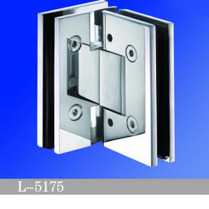 Adjustable Heavy Duty Shower Hinges Wall Mount For Glass Shower Door 90 Degree L-5175