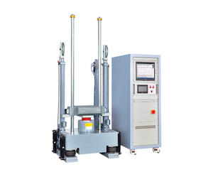 The role of the hydraulic vertical shock test system.