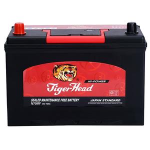factory direct sale tiger head rechargeable car battery 