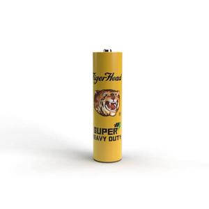 Tiger Head Battery Carbon Zinc Super Heavy Duty Battery AA Size R6p