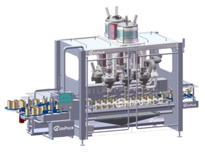 Industrial powder mixer machine  automatic Filling Machine, Elin packaging machinery