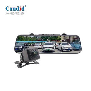 streaming media rearview mirror with camera