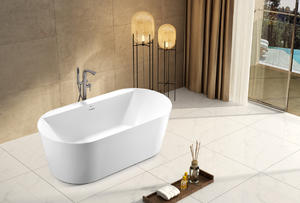 Free Standing Acrylic Bathtub Simple Bath SP1834