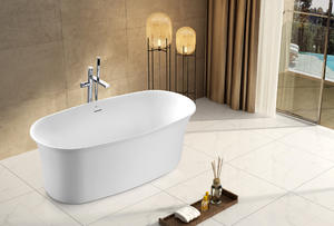 Free Standing Acrylic Bathtub Simple Bath SP1835