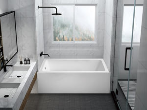 SANNORA acrylic CUPCSkirt Bathtub