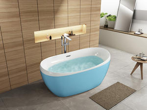 Free Standing Acrylic Bathtub Simple Bath SP1837