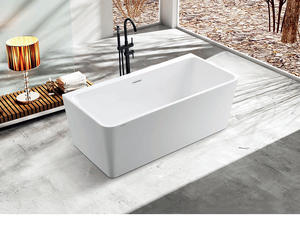 Free Standing Acrylic Bathtub Simple Bath SP1833