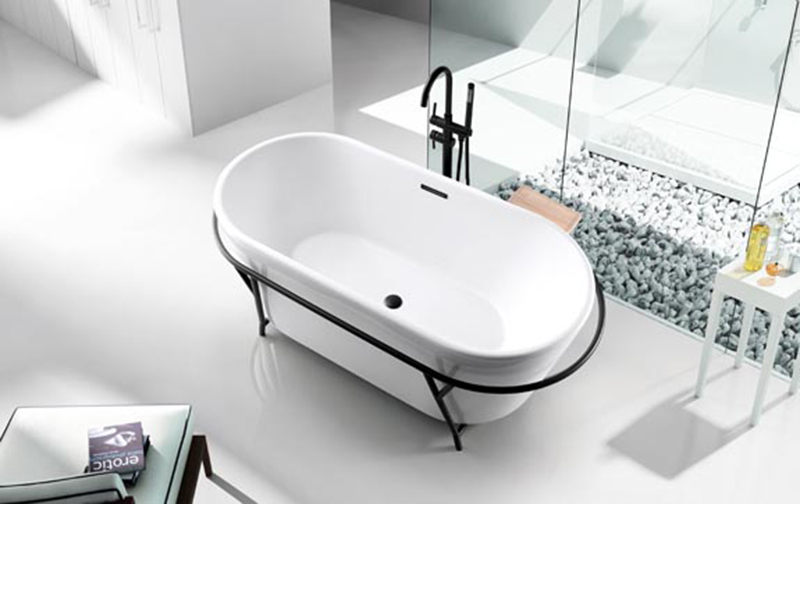 Free Standing Acrylic Bathtub Simple Bath SP1891
