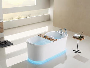 Free Standing Acrylic Bathtub Simple Bath SP1028