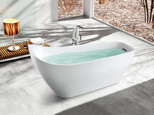 Free Standing Acrylic Bathtub Simple Bath SP1846