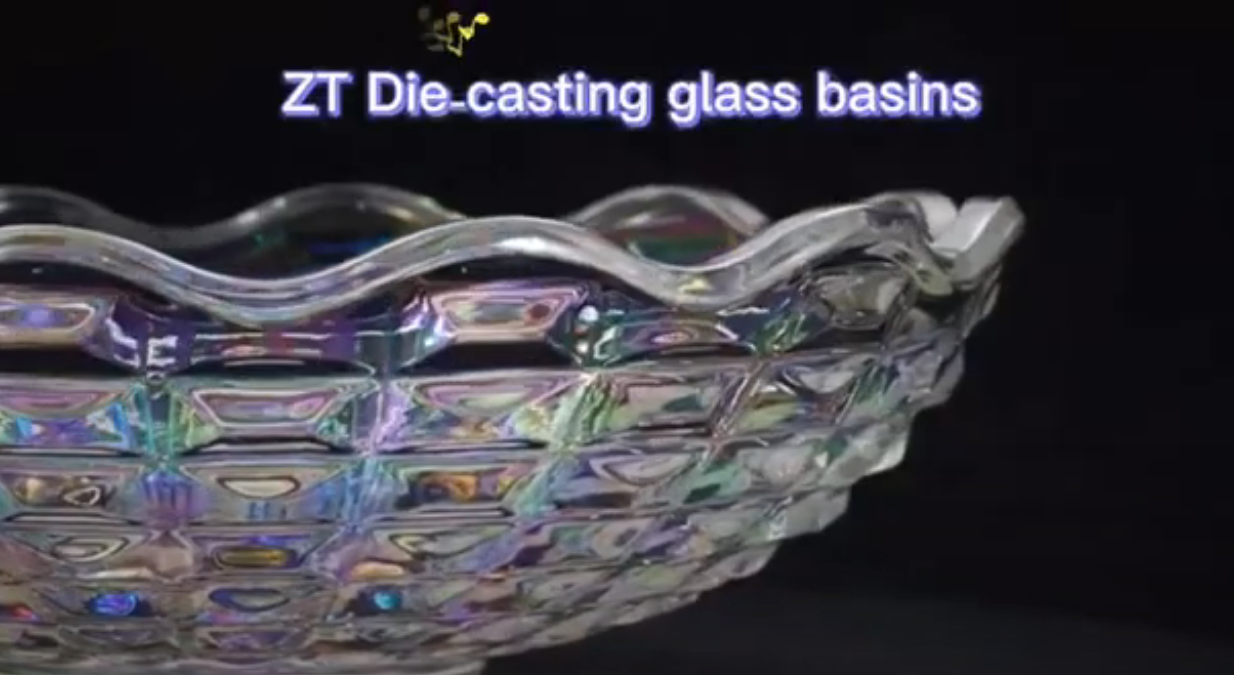 ZT GLASS WORKS | DIE CASTED CRYSTAL BATHROOM VESSELS