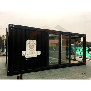Luxury Container House | American Black Corrugated Plate Convenience Store