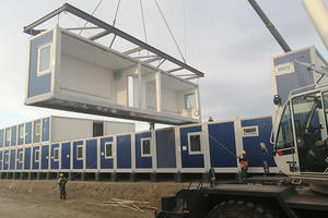 dormitory container can save a lot of labor and material costs. 