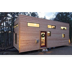 Modern Tiny Flat Pack Home Light Steel Frame Portable Modular Houses Trailer House