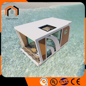 Boat Houseboat Mobile Home Tiny Prefabricated Hotel Light Steel Structure Prefab Homes House