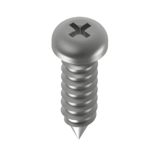 Cross recessed tapping screws