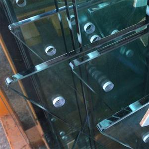 15mm clear high quality safety tempered railing glass